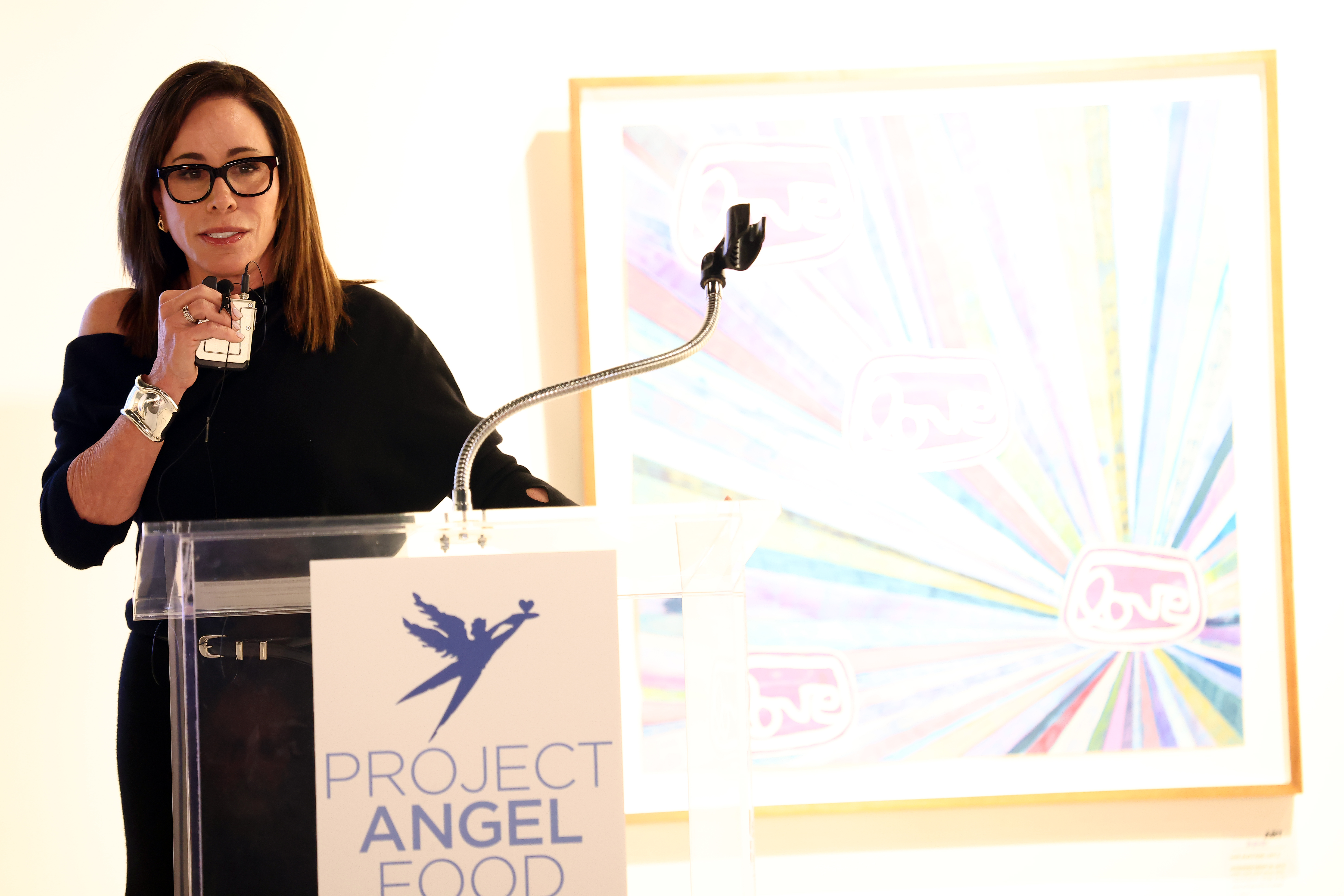 LOS ANGELES, CALIFORNIA - FEBRUARY 27: Melissa Rivers attends the Celebrities And Artists Unite At Project Angel Food's ANGEL ART 2025 at Bonhams on February 27, 2025 in Los Angeles, California. (Photo by Tommaso Boddi/Getty Images for Project Angel Food)