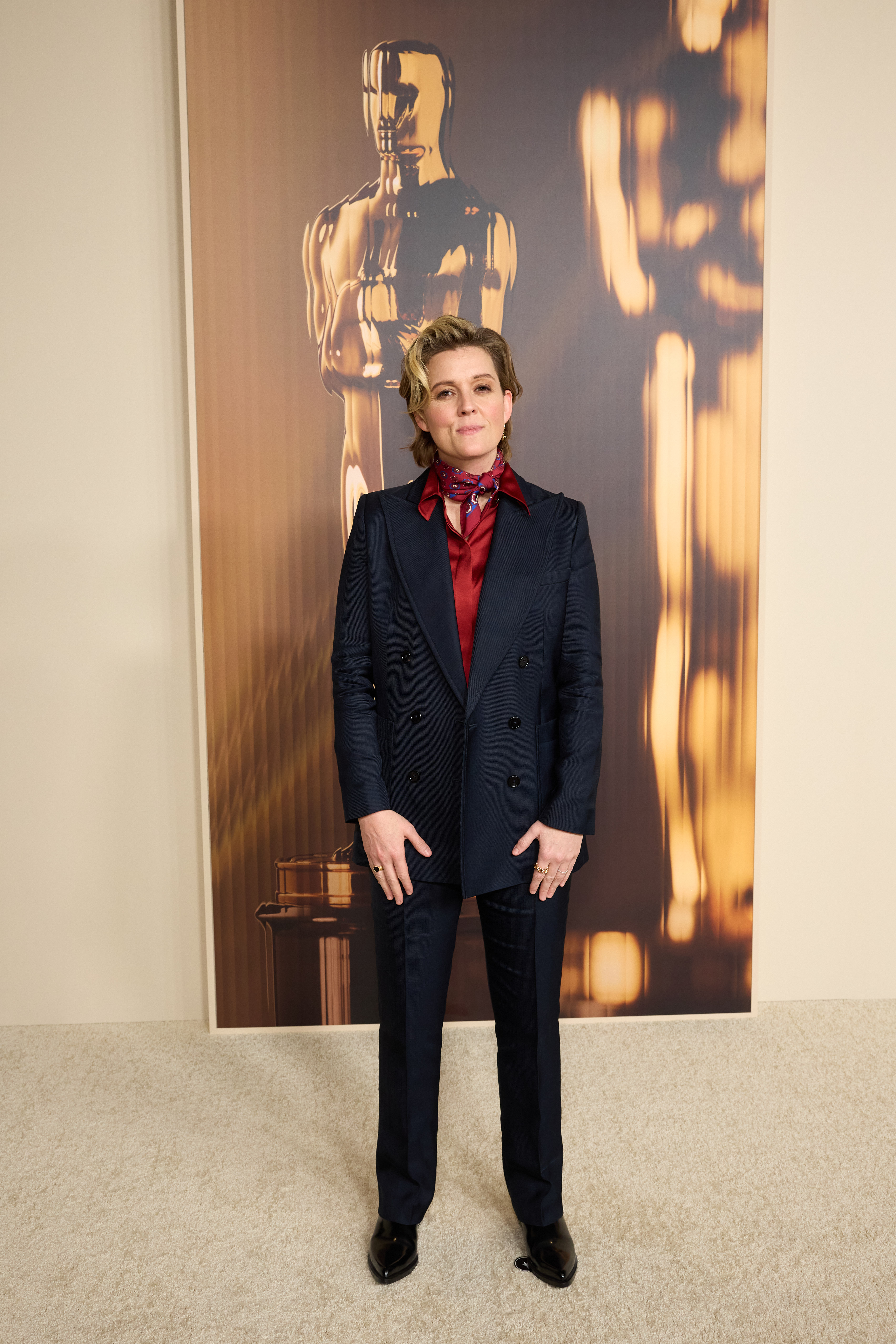 Brandi Carlile at the 97th Oscars Nominees dinner at the Academy Museum of Motion Pictures on Tuesday, February 25, 2025.