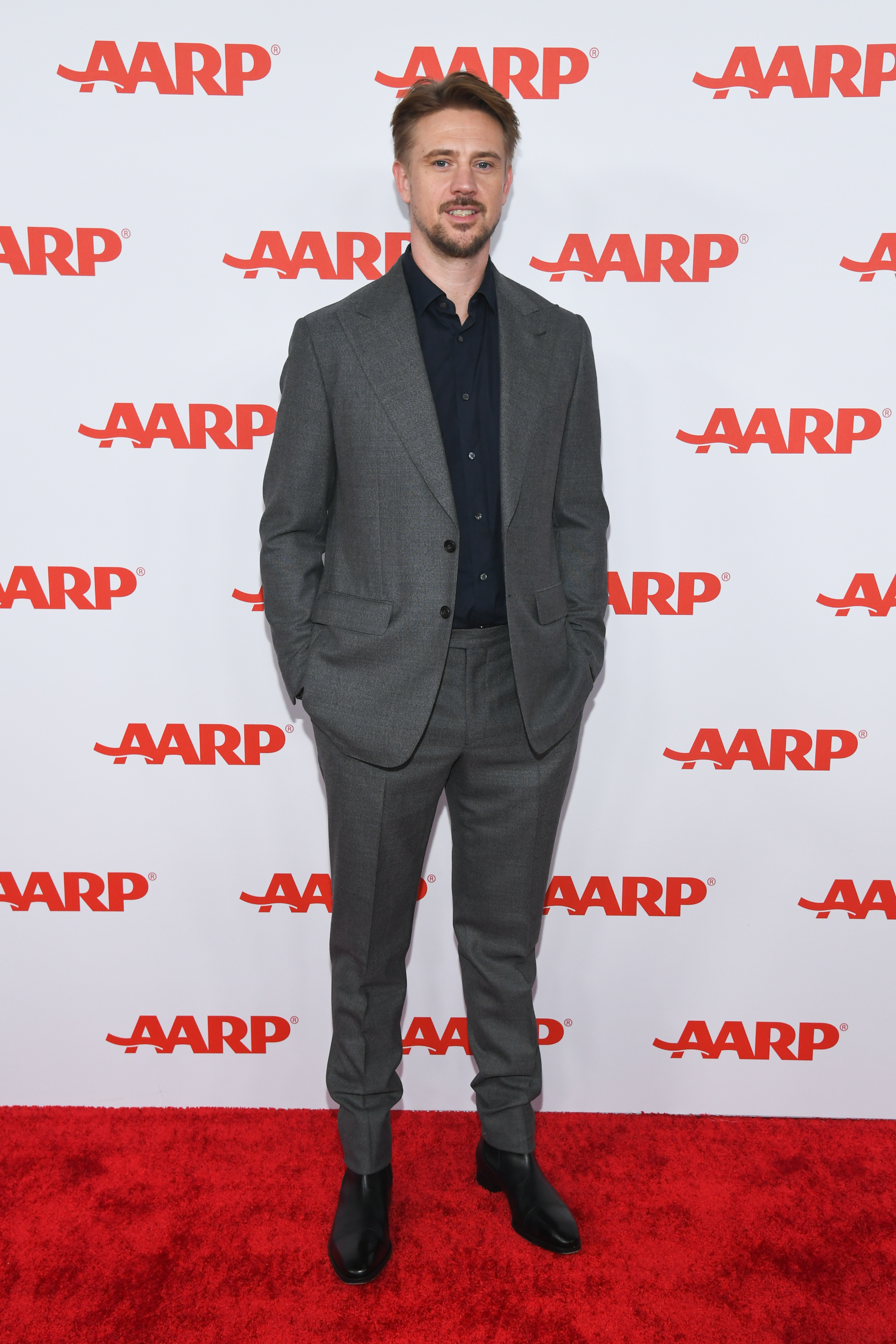 Boyd Holbrook at the AARP Annual Movies For Grownups Awards held at Beverly Wilshire, a Four Seasons Hotel on February 8, 2025 in Los Angeles, California.
