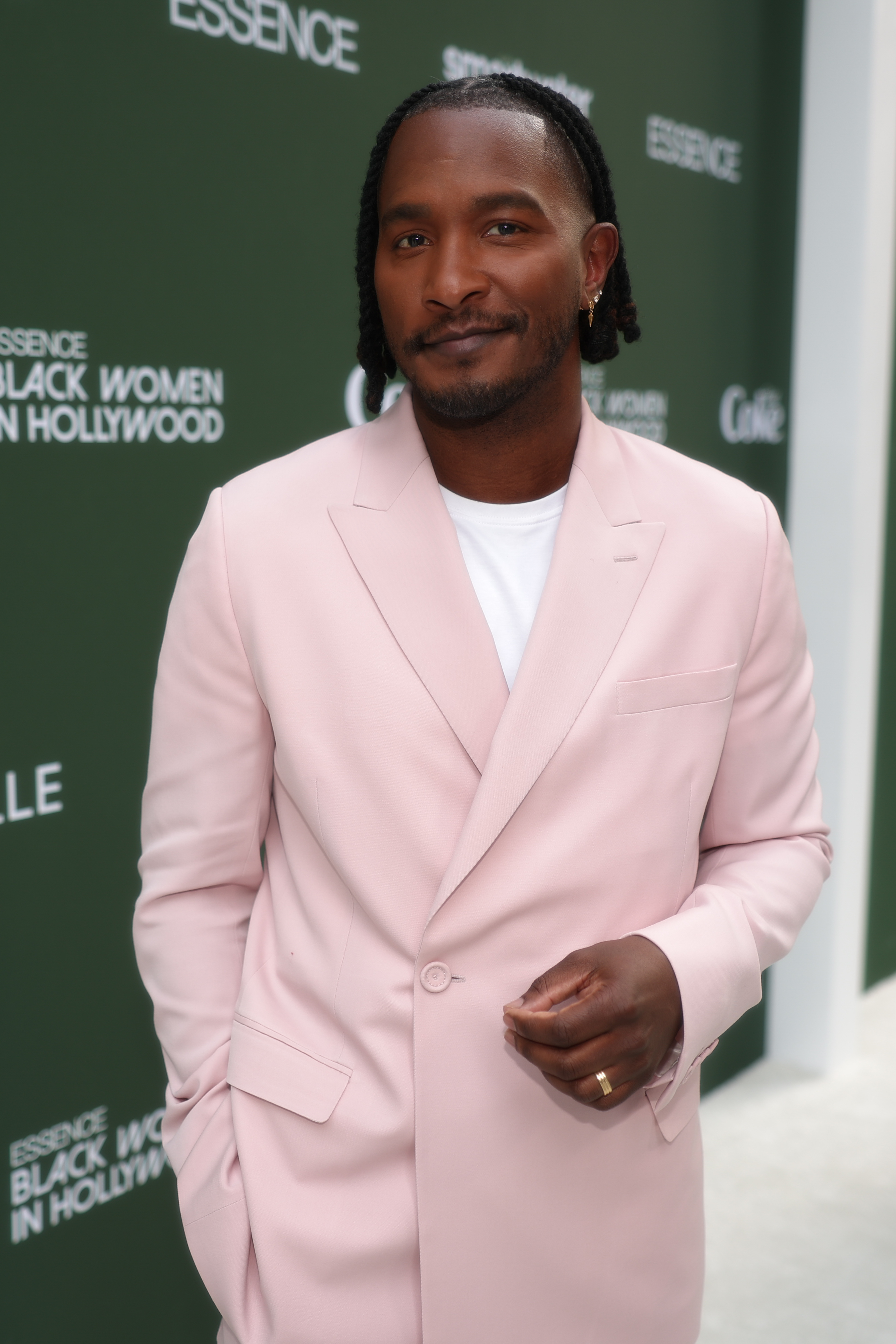 Scott Evans at the ESSENCE Black Women In Hollywood Awards held at Fairmont Century Plaza Hotel on February 27, 2025 in Los Angeles, California.