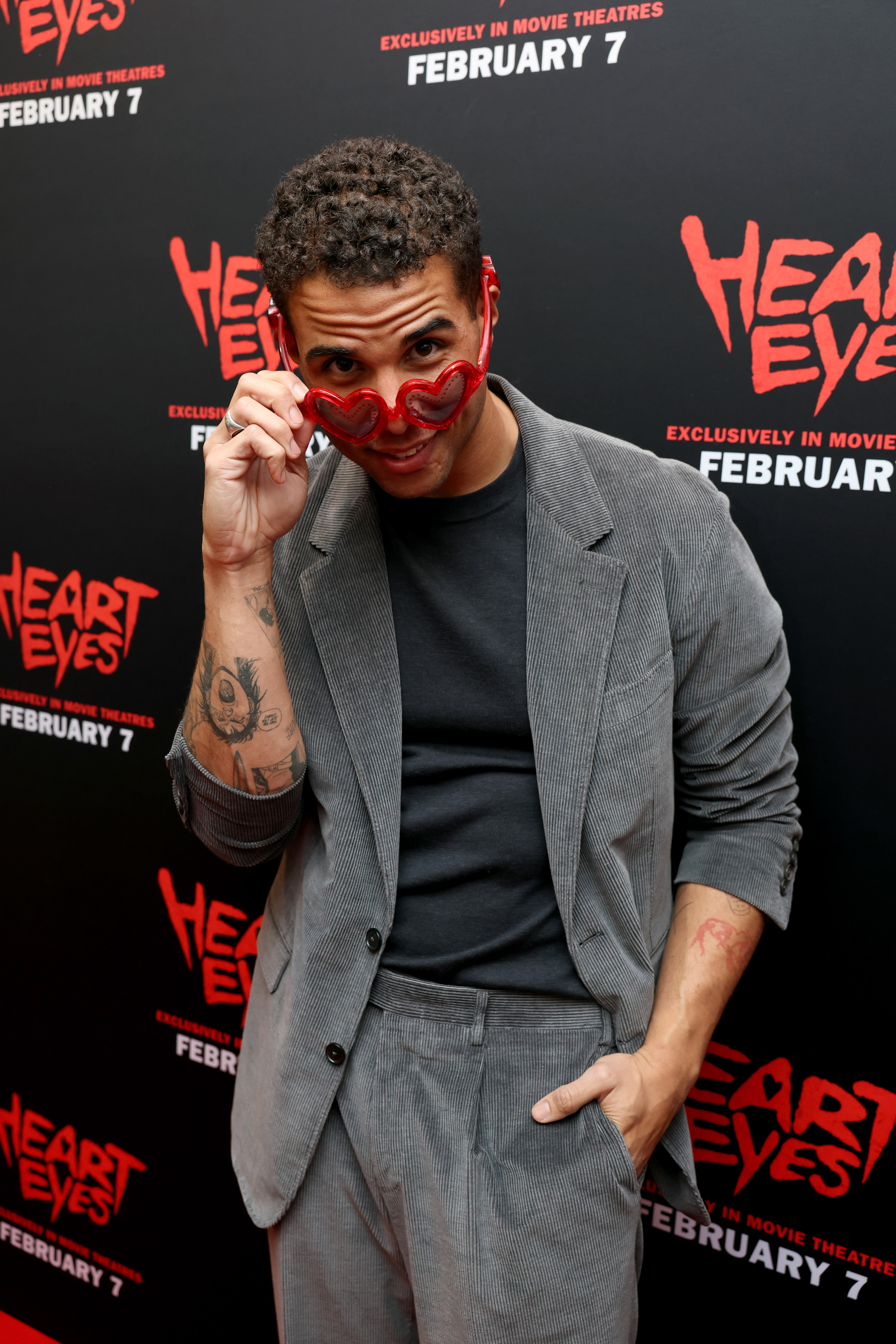 SANTA MONICA, CALIFORNIA - FEBRUARY 04: Mason Gooding attends a special Beyond Fest screening of Screen Gems and Spyglass Media Group's HEART EYES at Aero Theatre on February 04, 2025 in Santa Monica, California. (Photo by Eric Charbonneau/Sony Pictures via Getty Images)