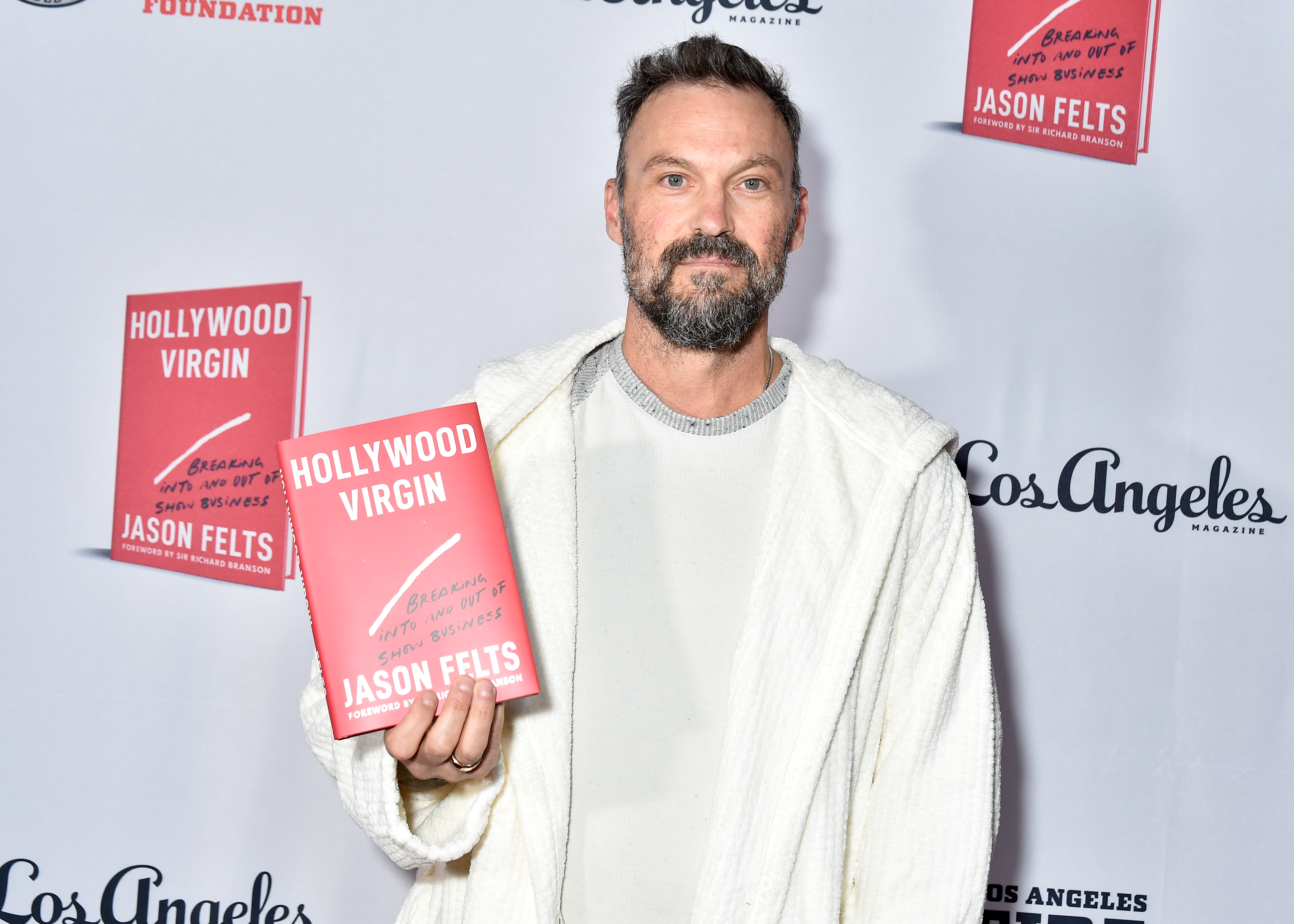 BRIAN AUSTIN GREEN at the Hollywood Virgin Launch Party hosted by Los Angeles Magazine held at The Abbey on February 5, 2025 in West Hollywood, California.