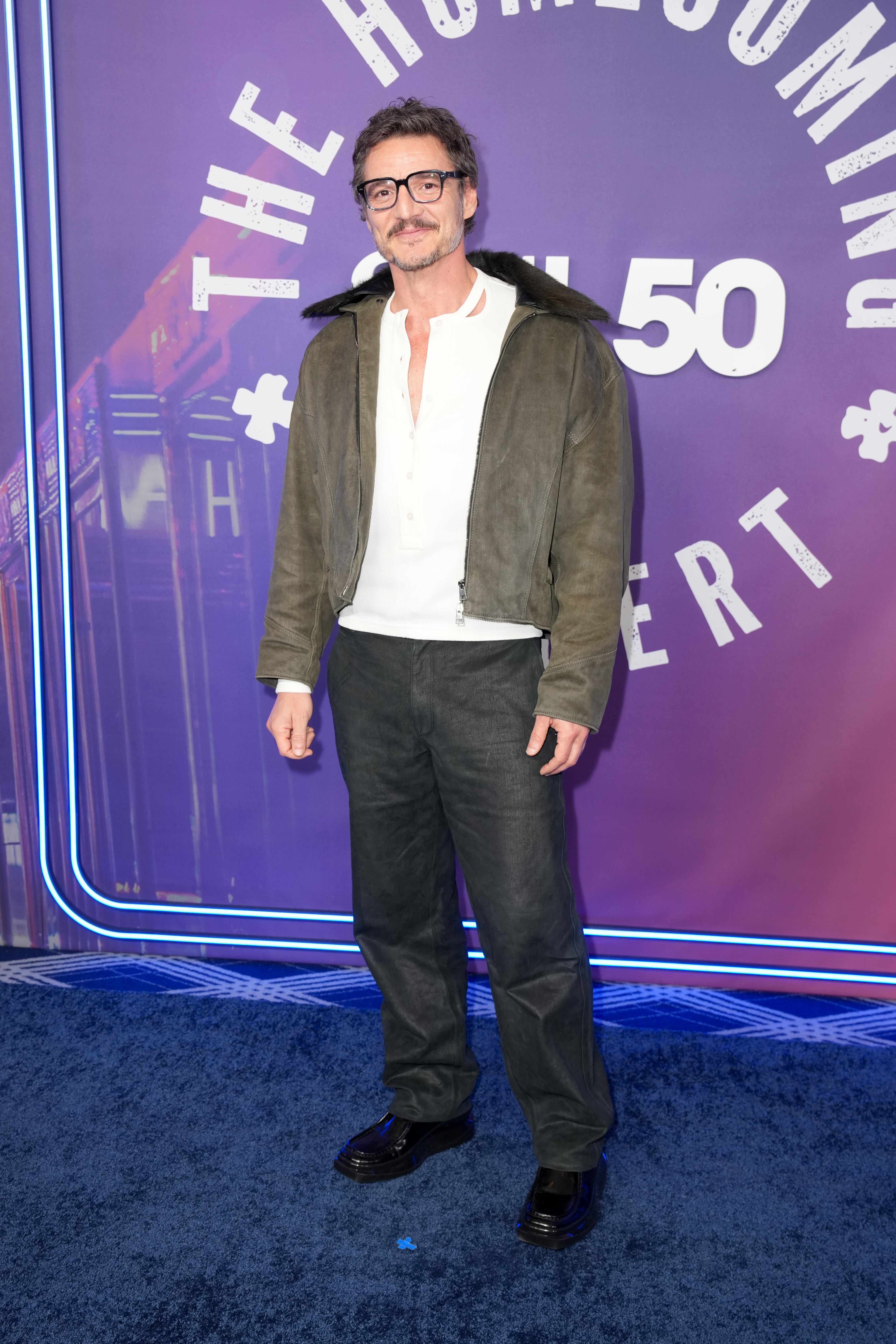 Pedro Pascal at SNL50: The Homecoming Concert at Radio City Music Hall on February 14, 2025 in New York, New York. (Photo by John Nacion/Variety via Getty Images)