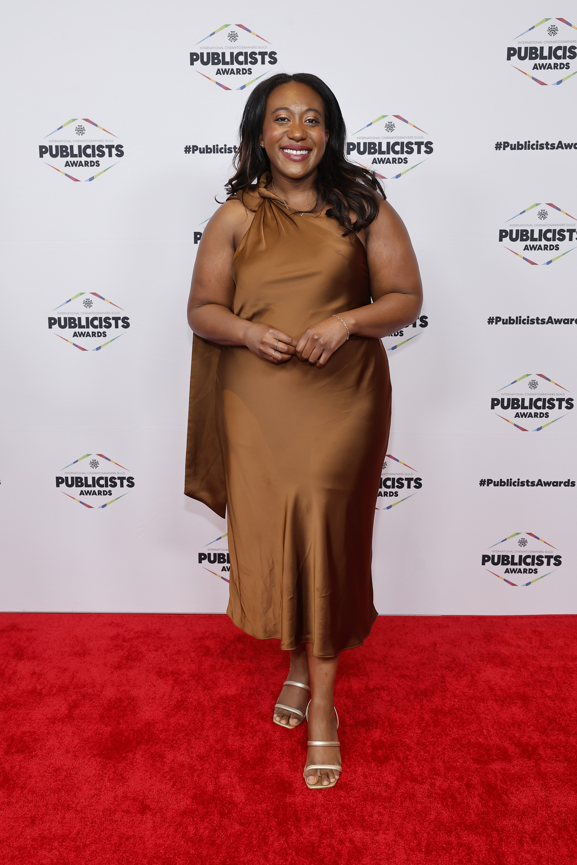 62nd Annual ICG Publicists Awards - Pictured: Angelique Jackson, Variety, Press Award Nominee at the Beverly Wilshire on Friday, February 28, 2025 - (Photo by: Trae Patton/ICG)