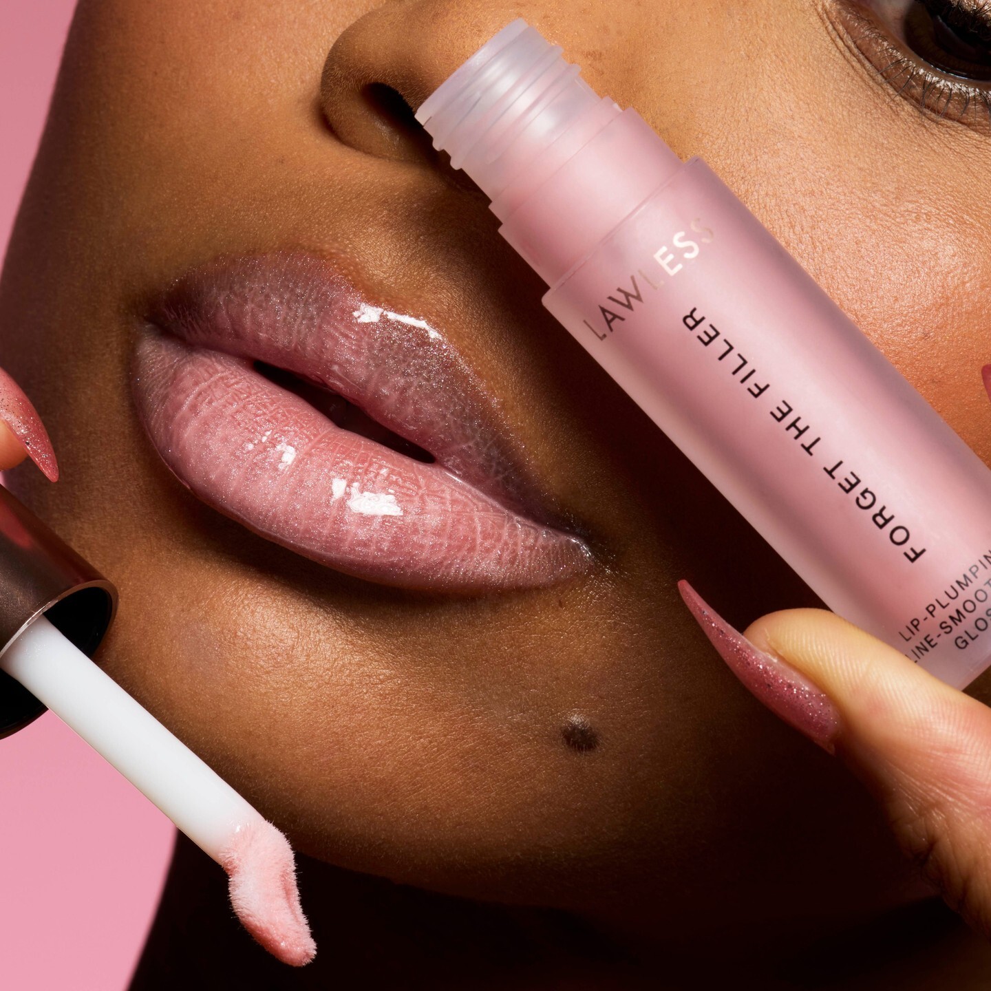 Lawless Forget The Filler lip plumper.