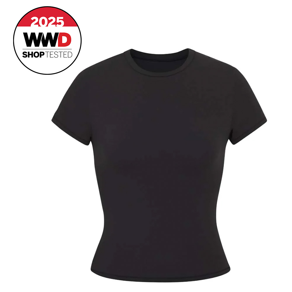 black tee shirt