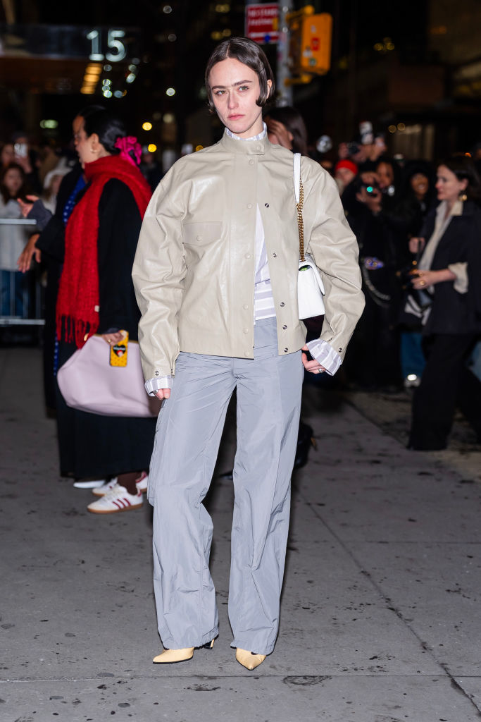 Ella Emhoff attends the Tory Burch fall 2025 fashion show on Feb. 10 in New York, nyfw, front row