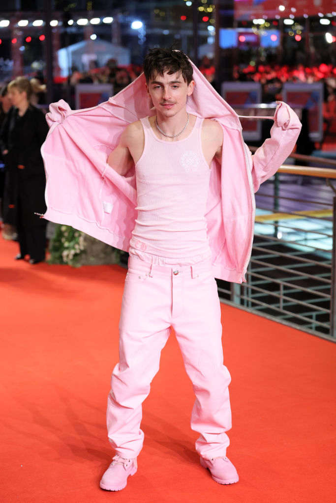 BERLIN, GERMANY - FEBRUARY 14: Timothée Chalamet attends the