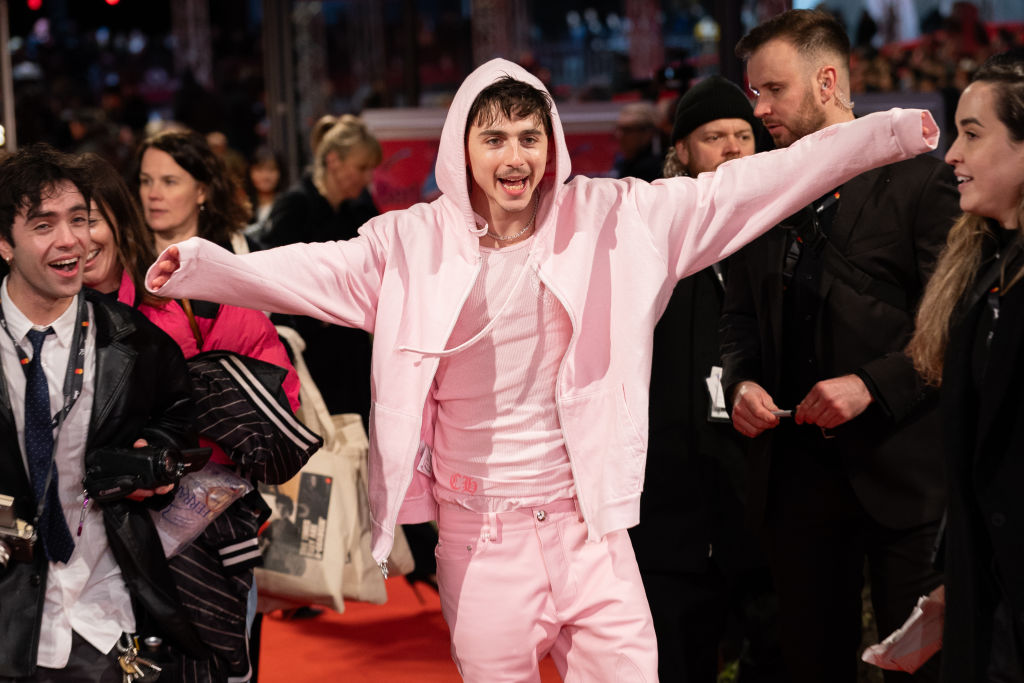 BERLIN, GERMANY - FEBRUARY 14: Timothée Chalamet attends the