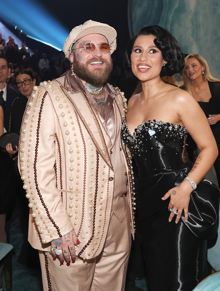 Teddy Swims and Raye attend the 2025 Grammy Awards on Feb. 2 in Los Angeles, watches, Audemars Piguet