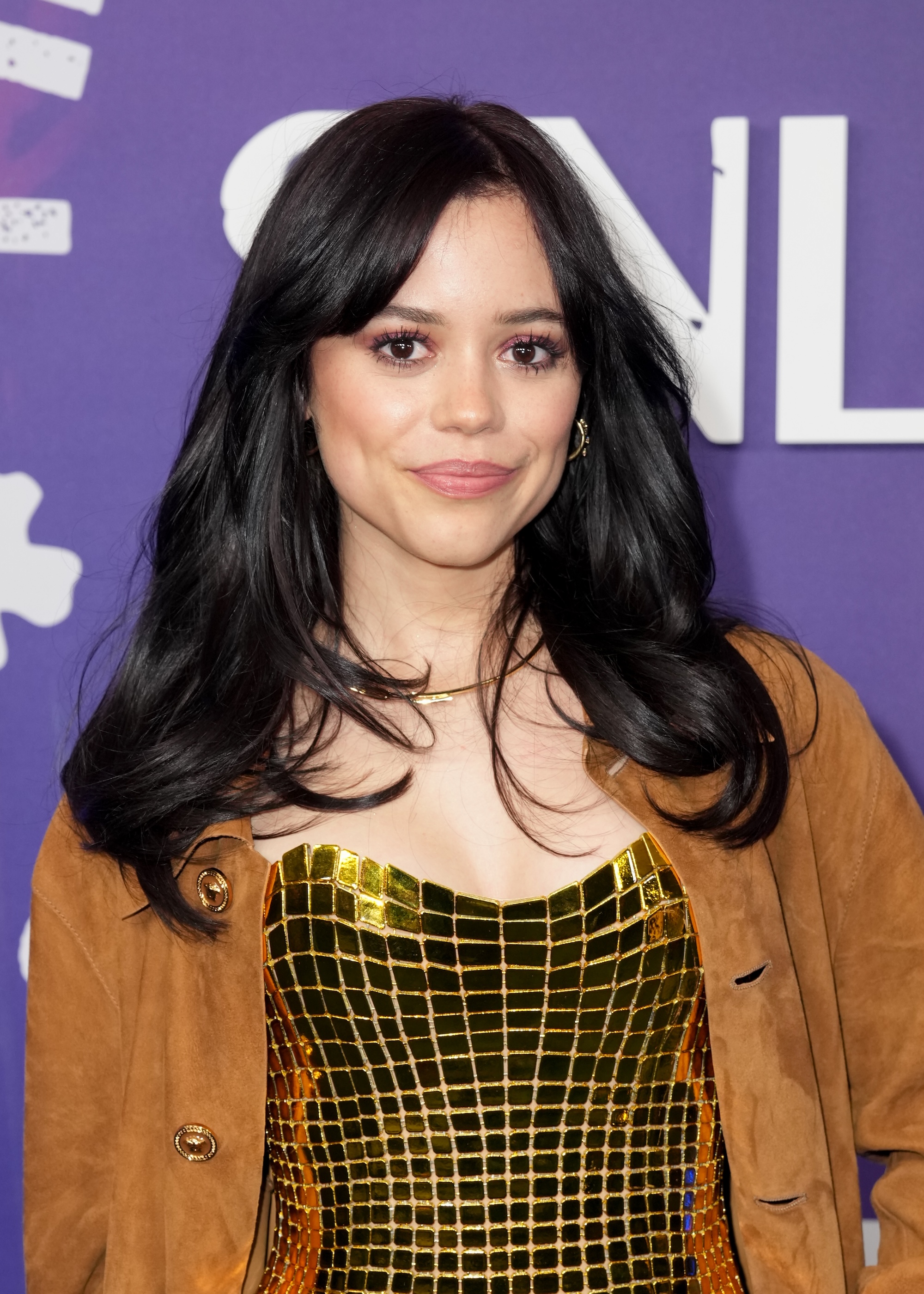 Jenna Ortega at SNL50: The Homecoming Concert at Radio City Music Hall on February 14, 2025 in New York, New York.