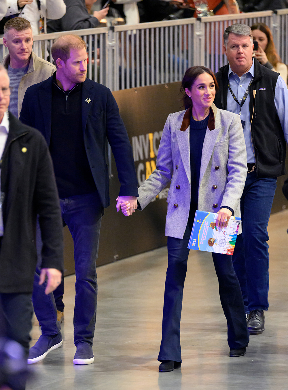 Prince Harry, Duke of Sussex and Meghan, Duchess of Sussex during day one of the 2025 Invictus Games on Feb. 9 in Vancouver, Dôen, Veronica Beard, Cartier, Princess Diana