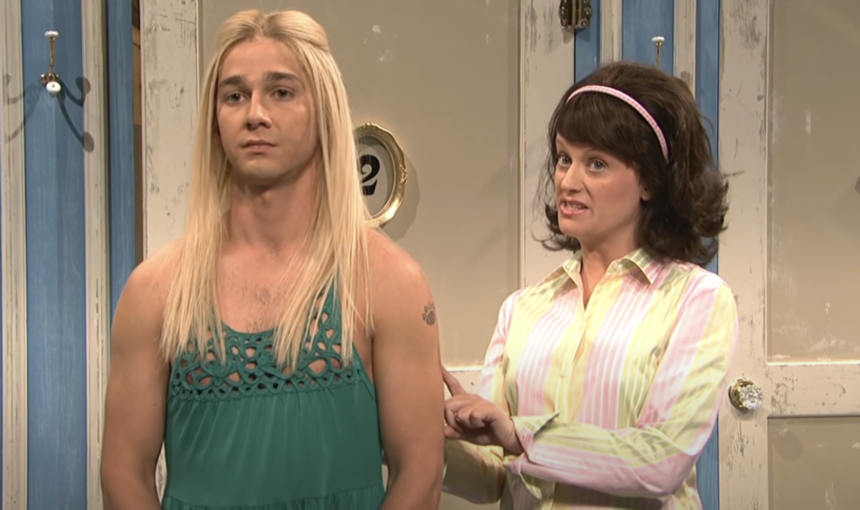 Amy Poehler and Shia LaBeouf