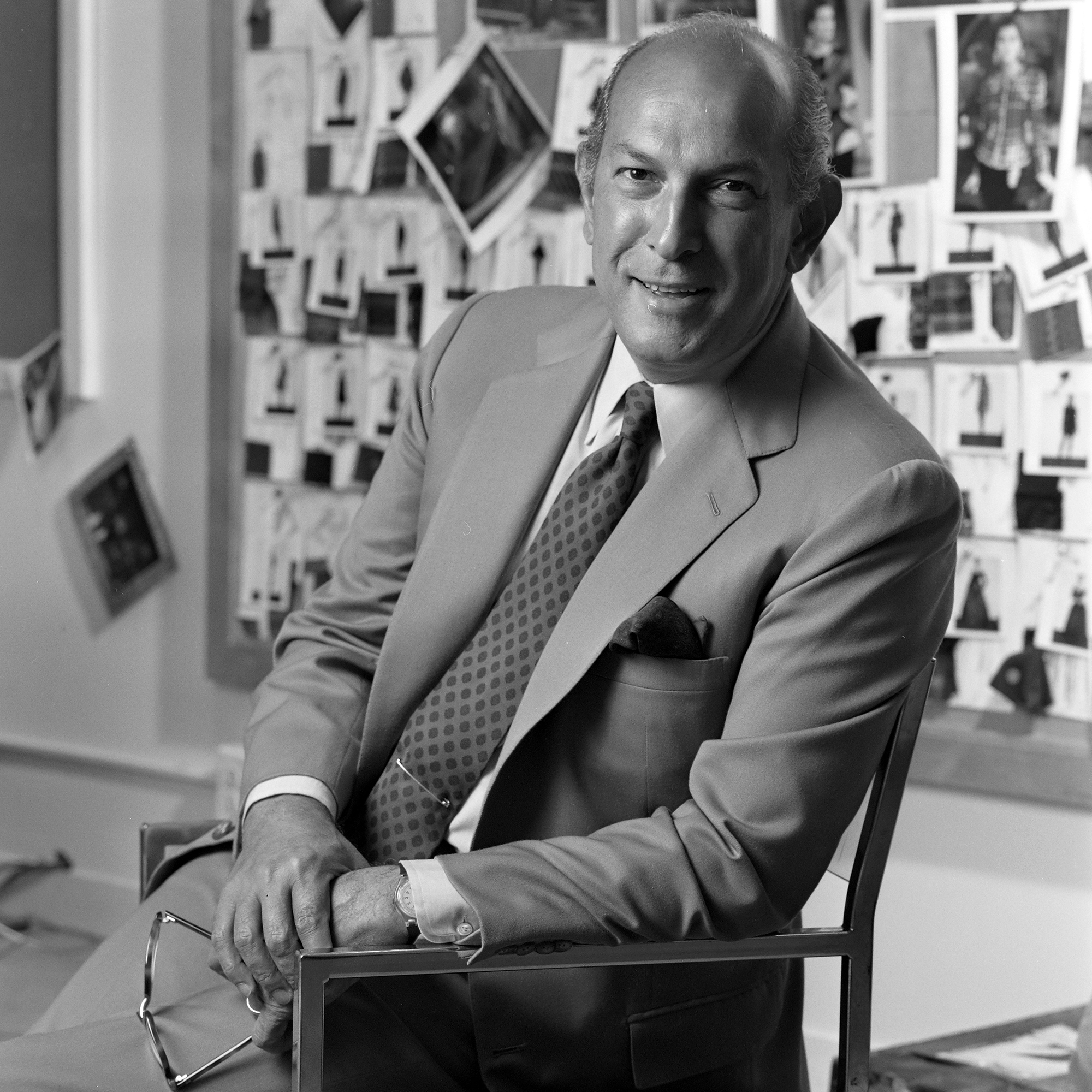 Designer Oscar de la Renta.