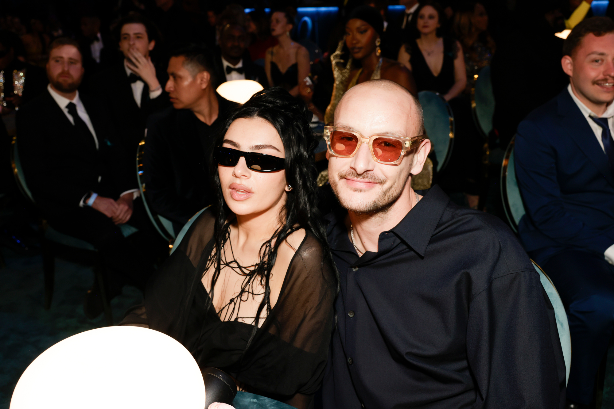 Charli XCX and George Daniel at The 67th Annual Grammy Awards, airing live from Crypto.com Arena in Los Angeles, California, Sunday, Feb. 2 (8:00-11:30 PM, live ET/5:00-8:30 PM, live PT) on the CBS Television Network, and streaming live and on demand on Paramount+.*