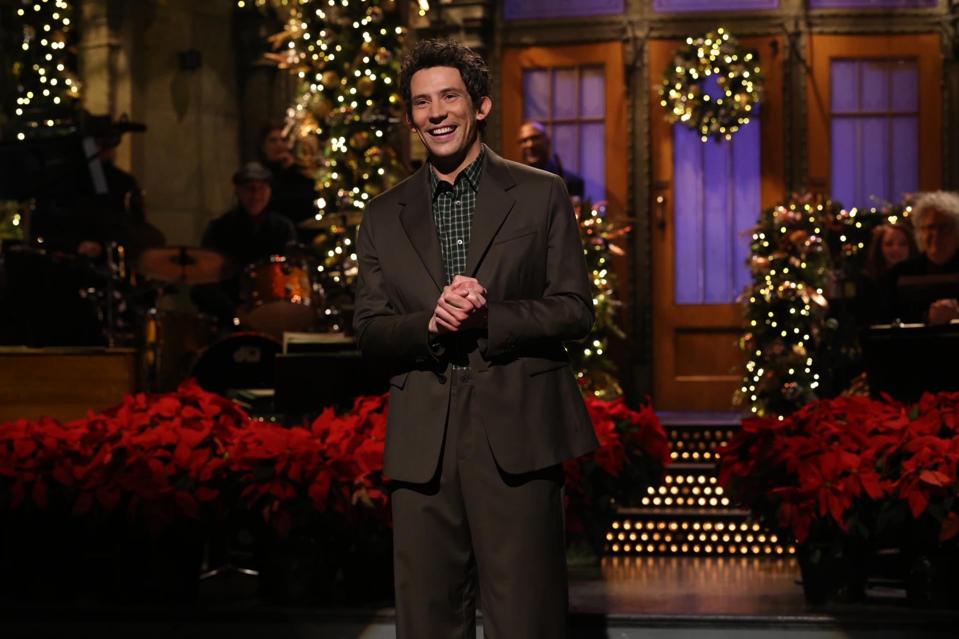 Josh O'Connor in Dior on "Saturday Night Live"