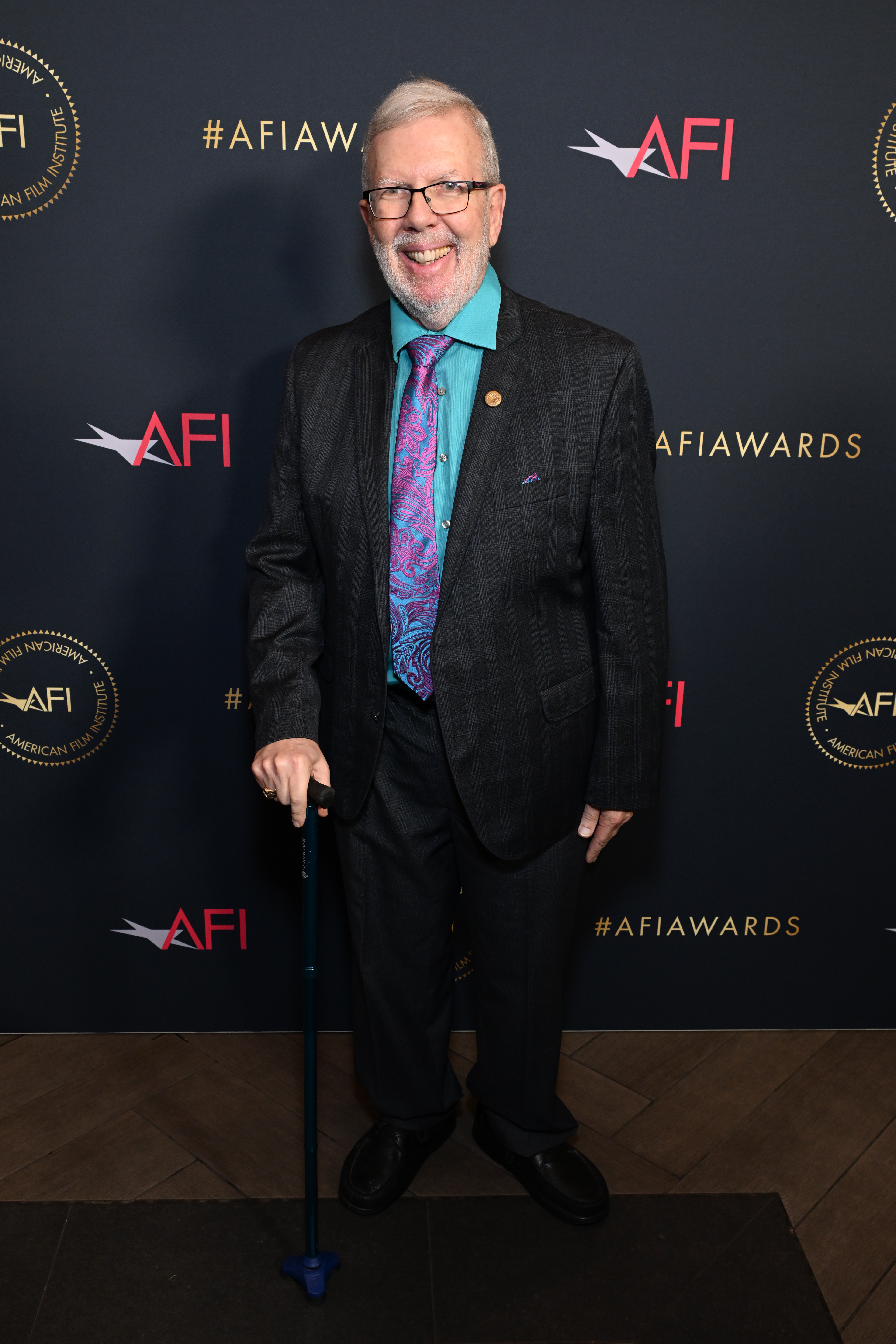 LOS ANGELES, CALIFORNIA - FEBRUARY 06: Leonard Maltin attends the AFI Awards at Four Seasons Hotel Los Angeles at Beverly Hills on February 06, 2025 in Los Angeles, California. (Photo by Michael Kovac/Getty Images for AFI)