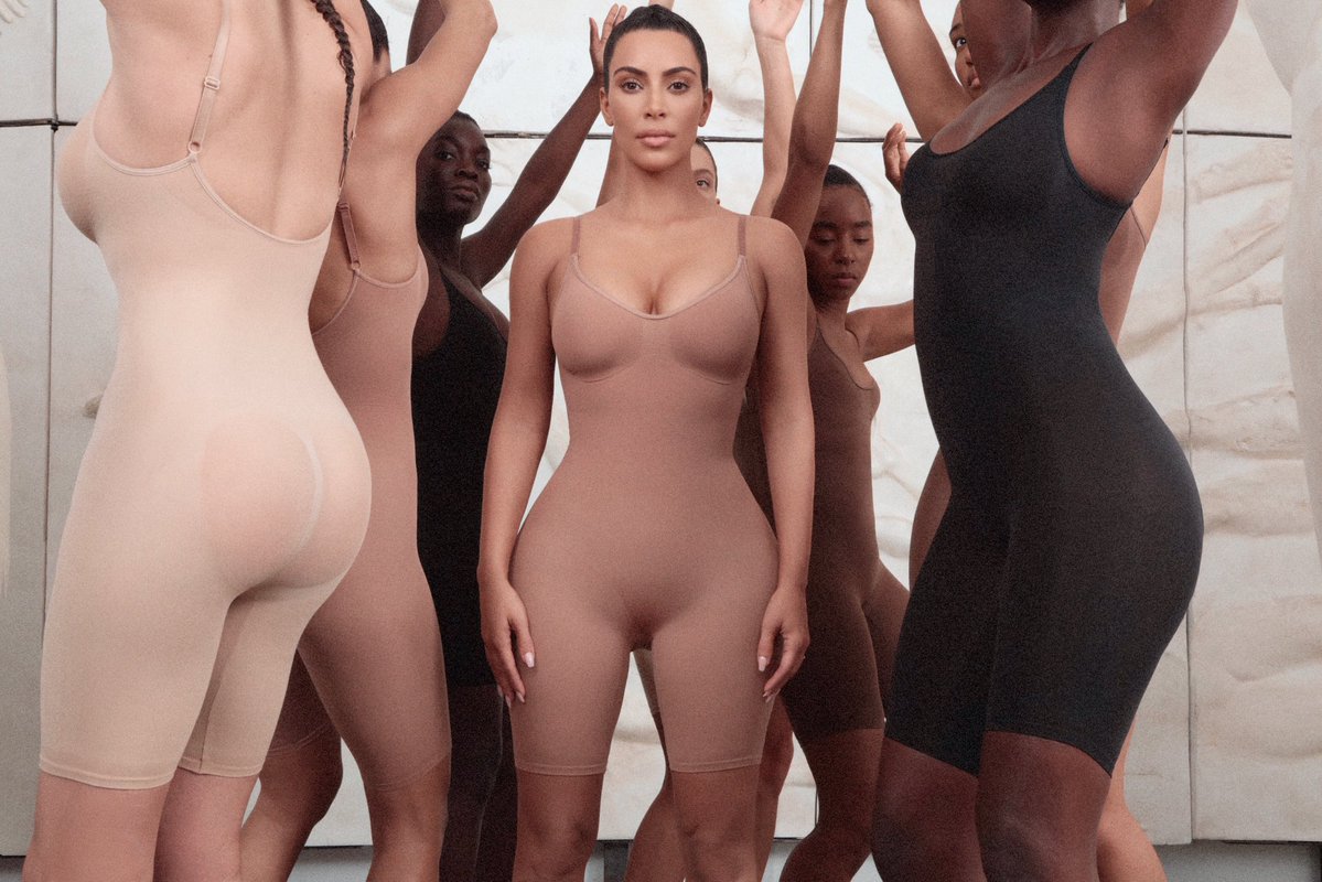 who owns skims, kim Kardashian takse on Spanx with new shapewear line kimono