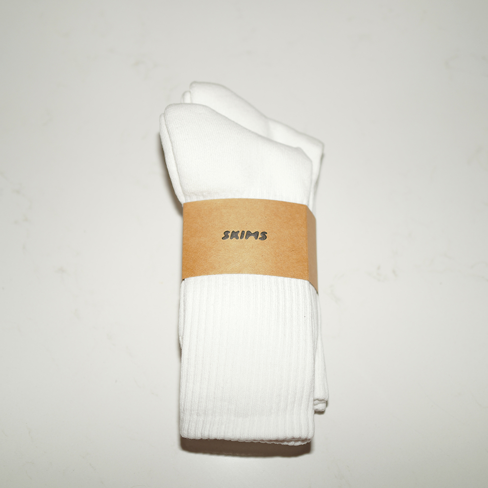 WWD Shop Director Adam Mansuroglu reviews Skims' Mens Socks.