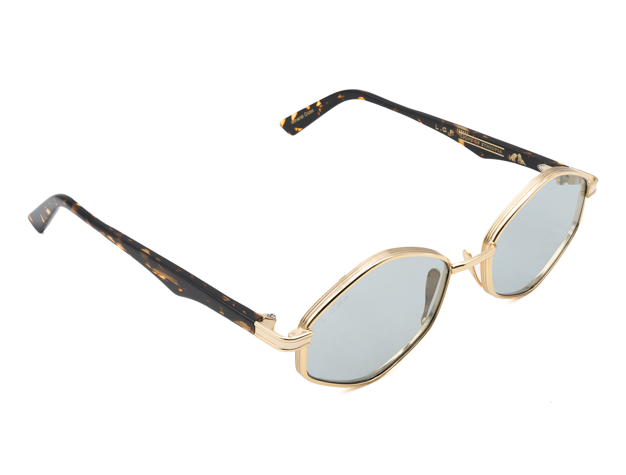 The L.G.R Lions of Ethiopia sunglasses for spring 2025.