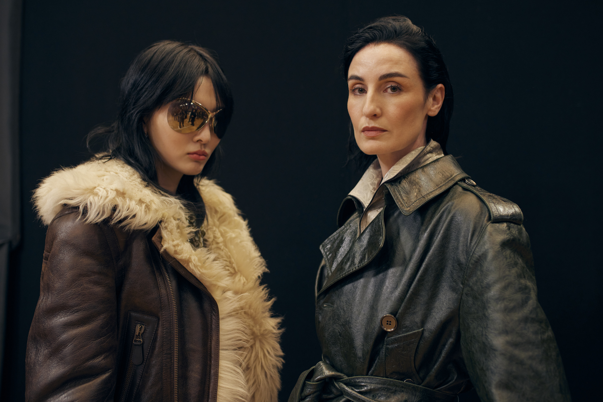 Backstage at Burberry Fall 2025 Ready-to-Wear Collection at London Fashion Week