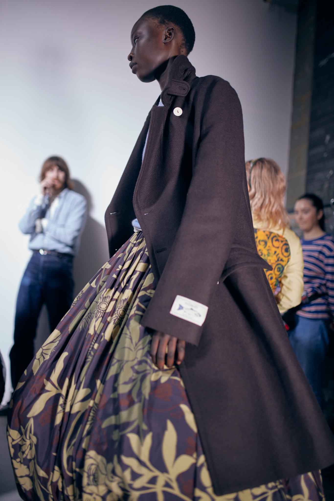 Backstage at S.S. Daley Fall 2025 Ready-to-Wear Collection at London Fashion Week