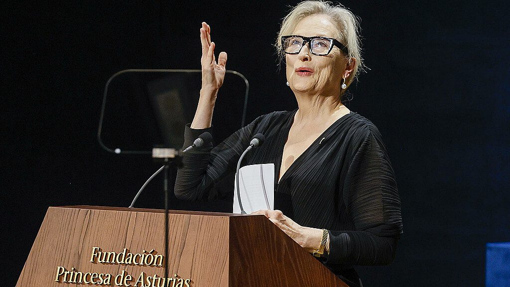 At the Cannes Film Festival, Meryl Streep will receive an honorary Palme d’Or. The actor describes it as “humbling, thrilling in equal part.”